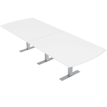 Skutchi Designs 45 in W, 144 in L, 29 in H, Engineered Wood Top, White HAR-AREC-46X143-T-XD09